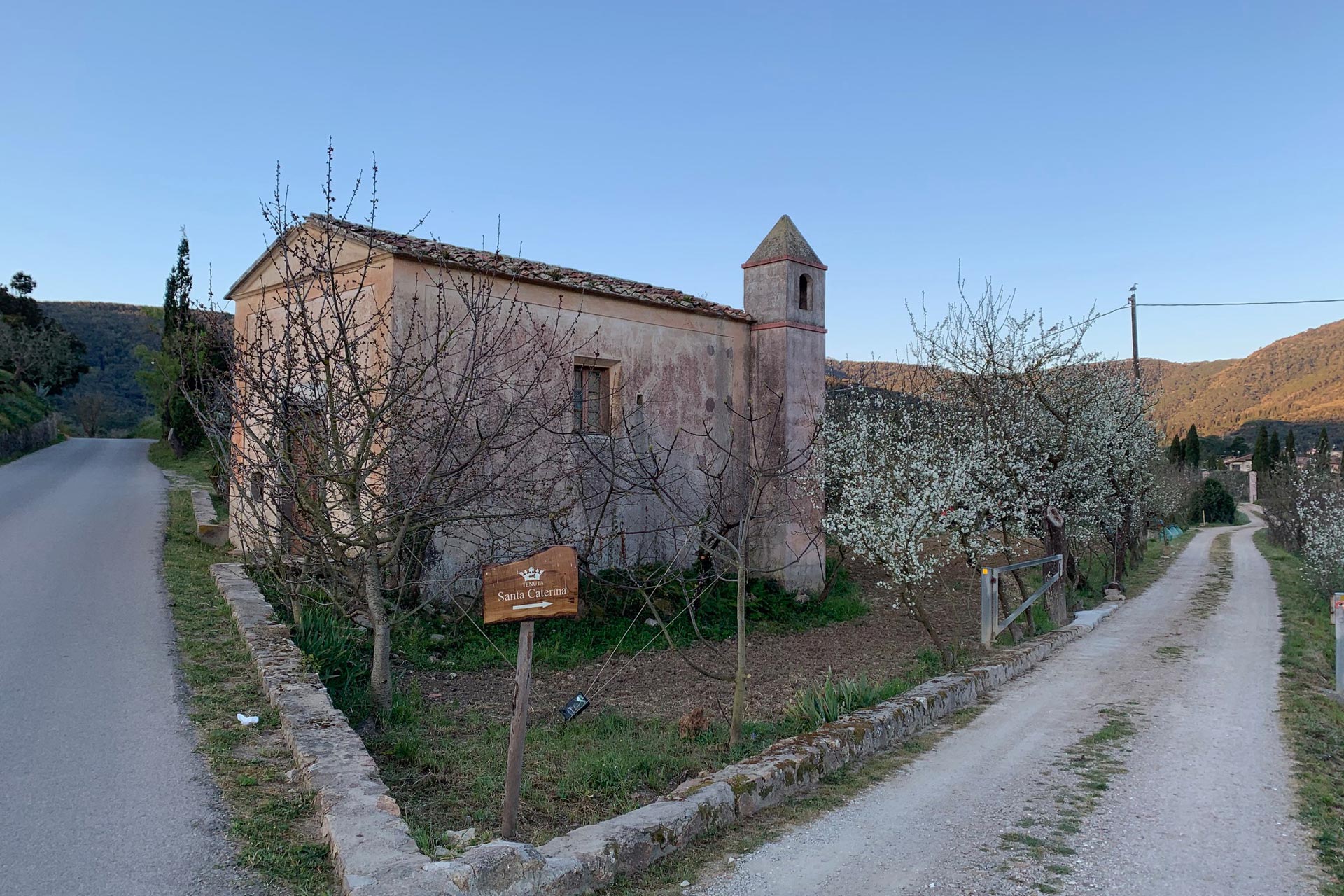 La chiesa di Santa Caterina, Elba