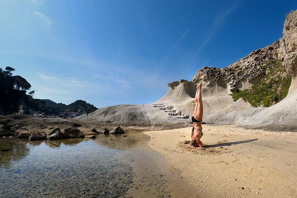 Yoga on Elba Island