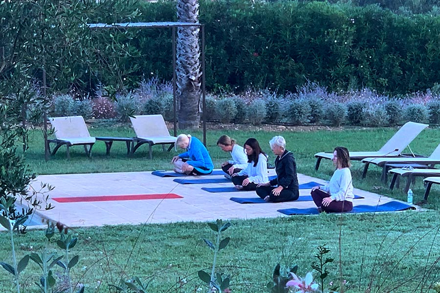 Yoga on Elba Island